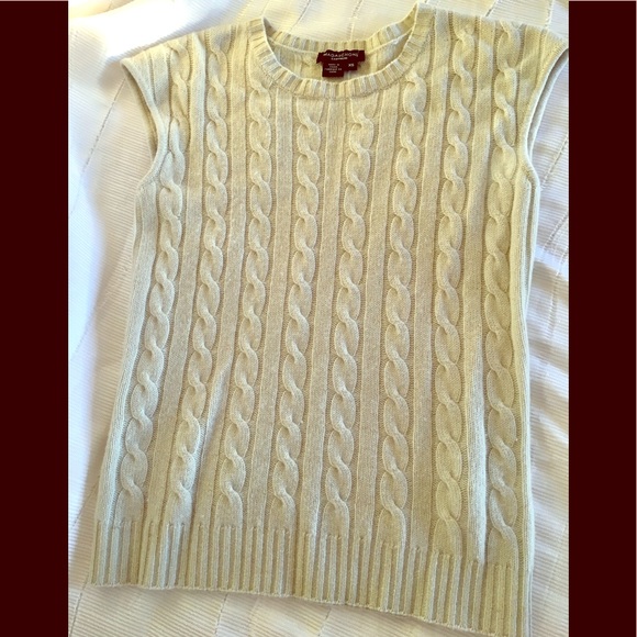 Magaschoni Cashmere sleeveless Sweater - Picture 1 of 5